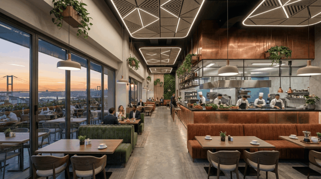 Restoran & Cafe İç Mimarlık | Pratik Mimar