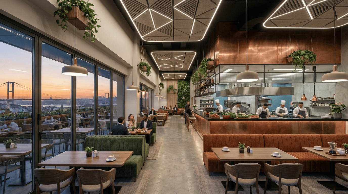 Restoran & Cafe İç Mimarlık | Pratik Mimar