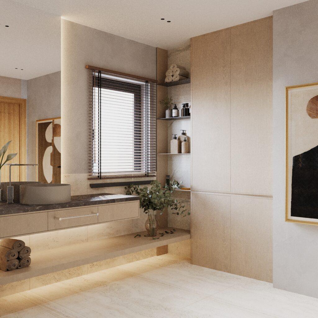Kemerburgaz Tripleks Villa 3 Banyo & 3 Stil Dönüşüm Projesi görsel 1